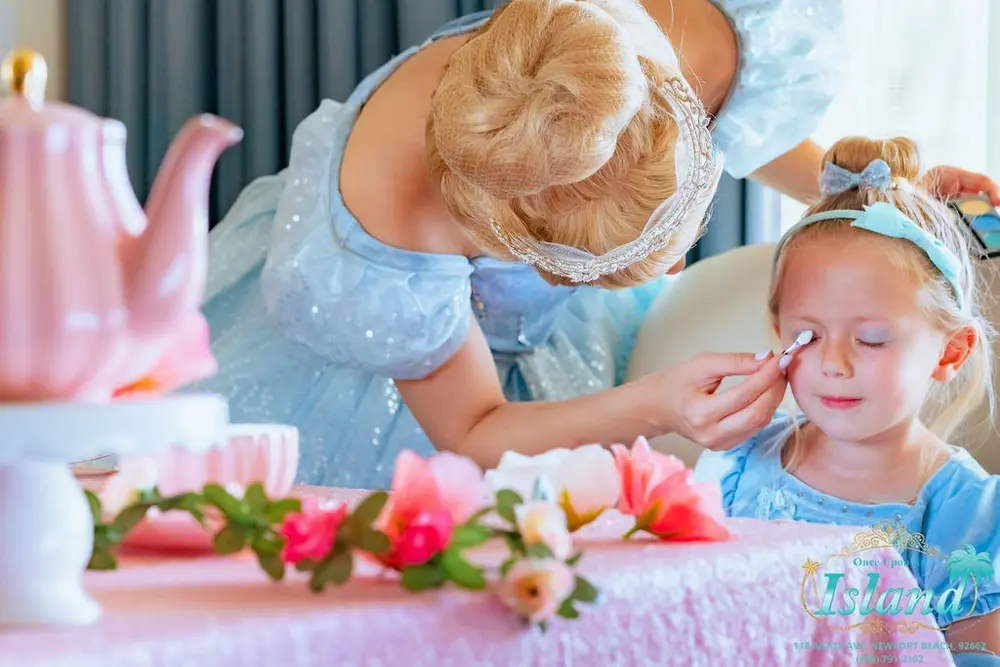 Princess makeover visit