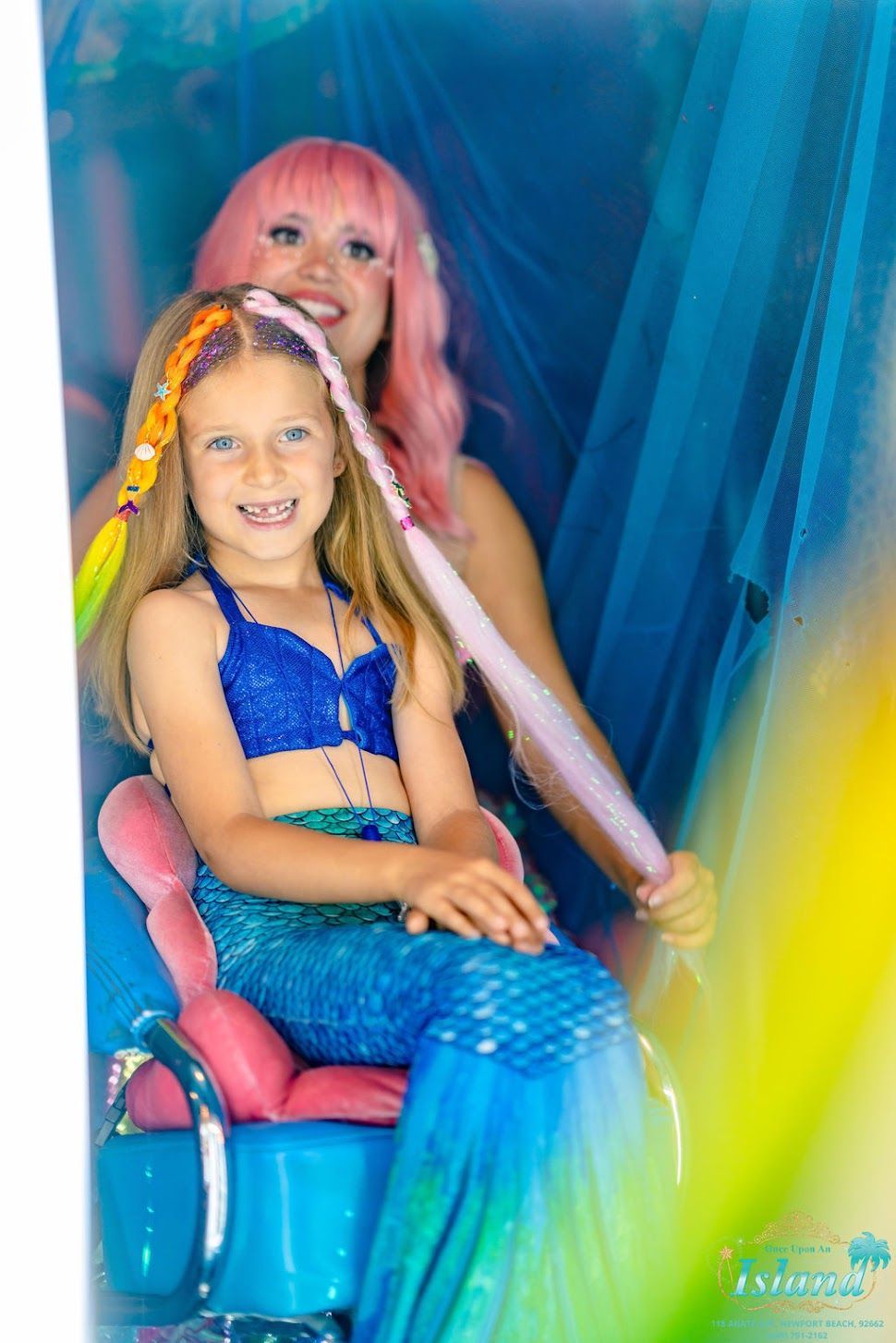 Mermaid adventure at Once Upon an Island