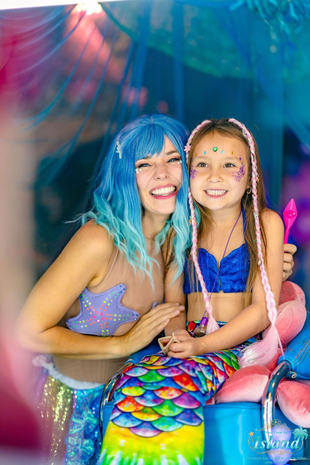 Mermaid adventure at Once Upon an Island