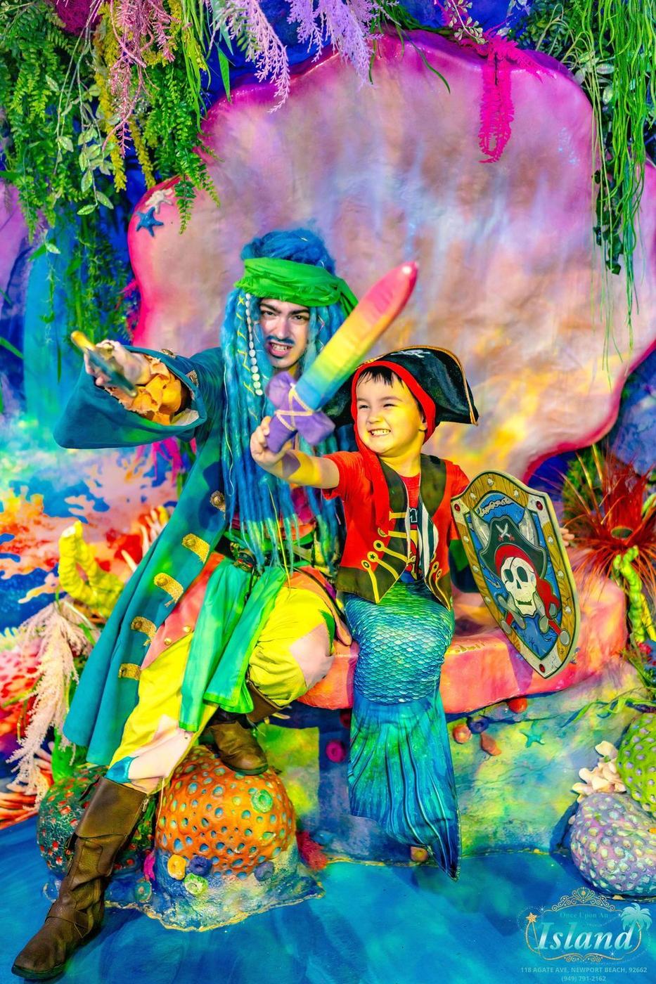 Pirate adventure at Once Upon an Island