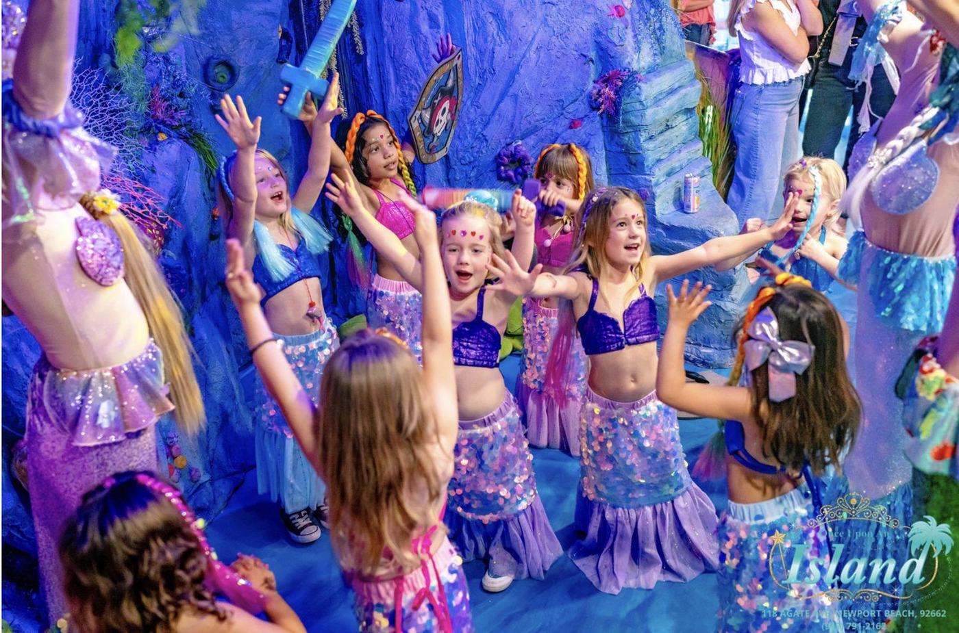 A real Signature Mermaid Party at Once Upon an Island