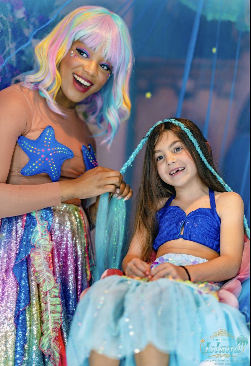 A real Signature Mermaid Party at Once Upon an Island