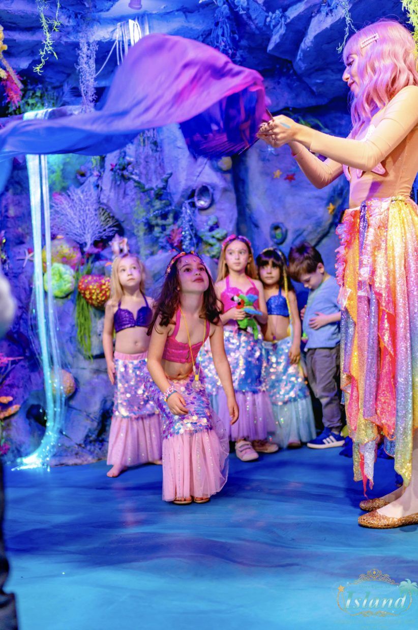 A real Signature Mermaid Party at Once Upon an Island