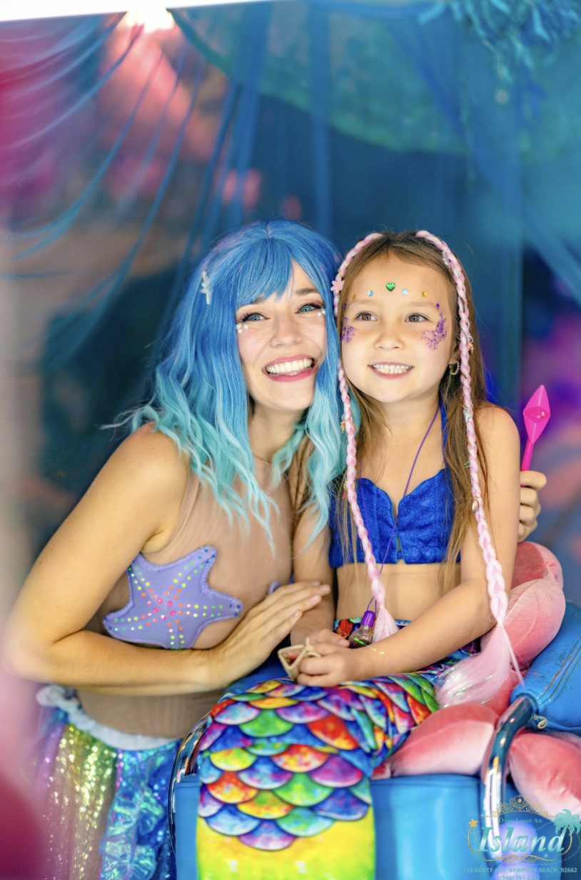 A real Signature Mermaid Party at Once Upon an Island