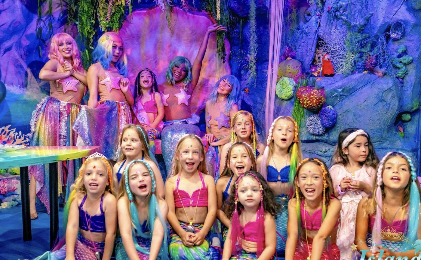 A real Signature Mermaid Party at Once Upon an Island