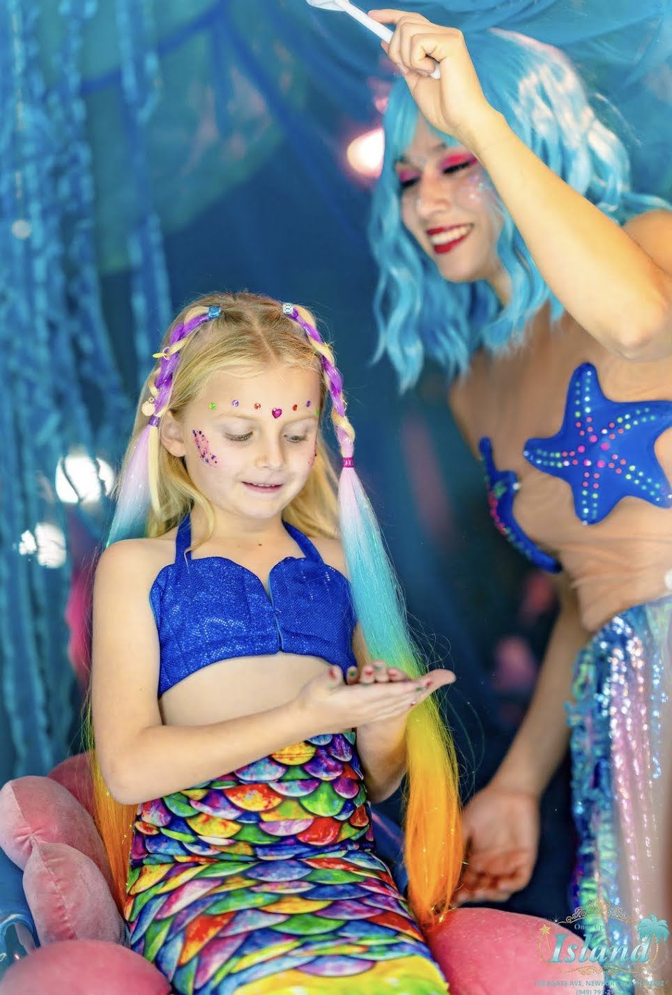 A real Signature Mermaid Party at Once Upon an Island