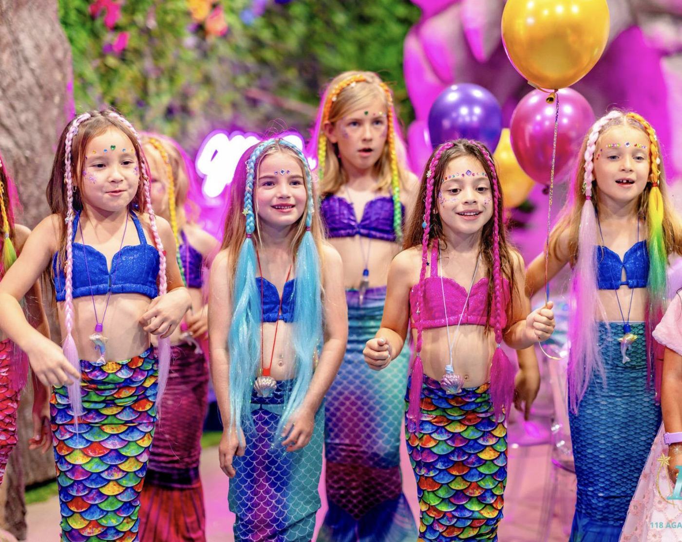 A real Signature Mermaid Party at Once Upon an Island
