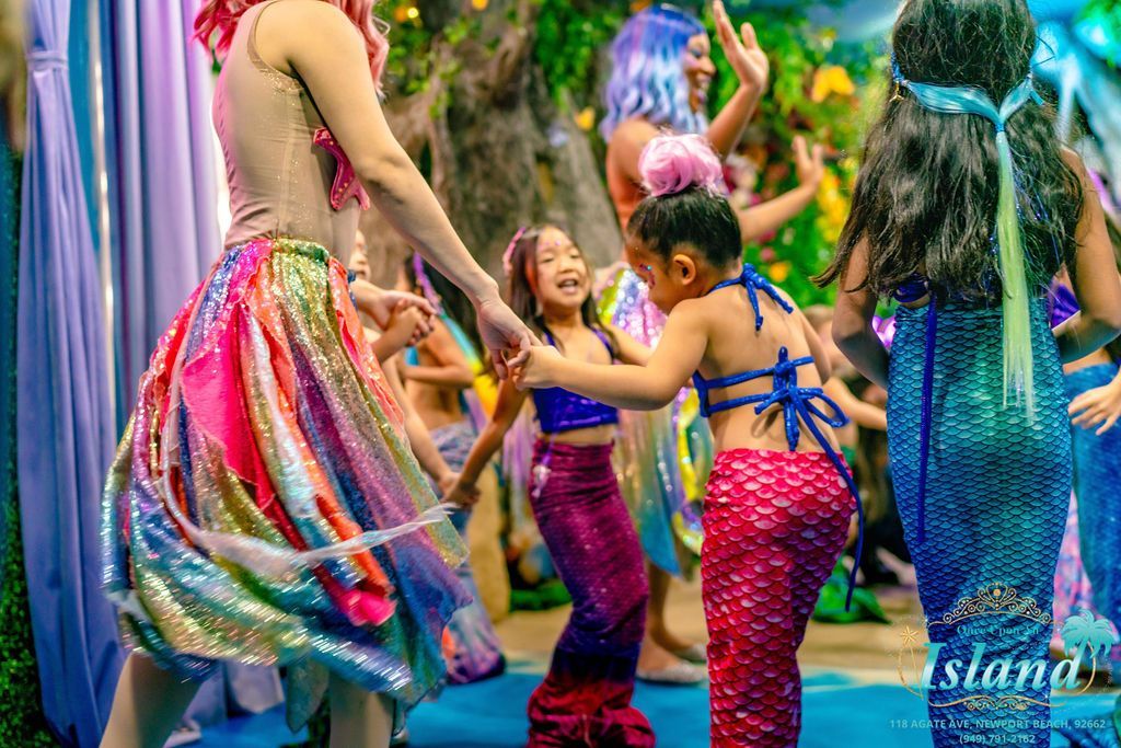 A real Mermaid and Pirate Party at Once Upon an Island