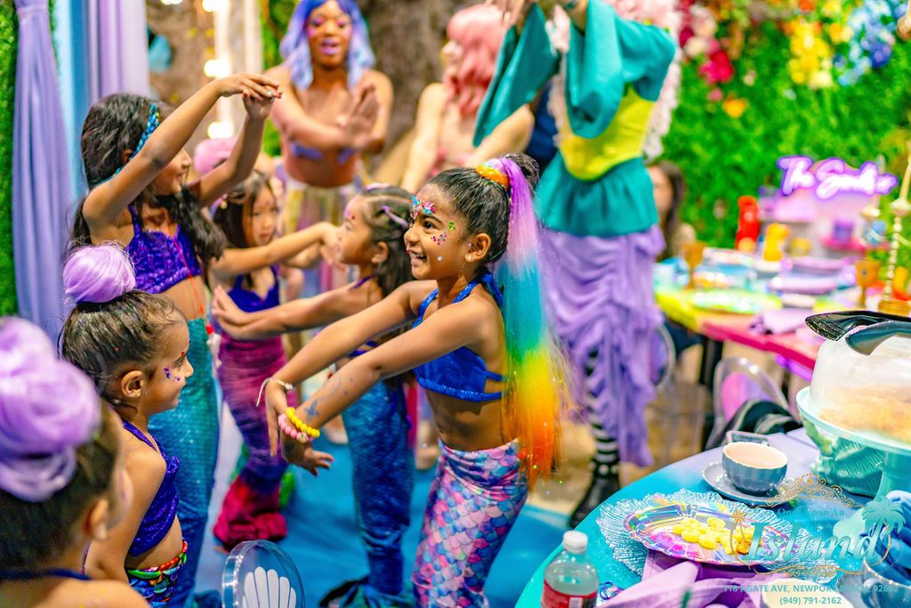 A real Mermaid and Pirate Party at Once Upon an Island