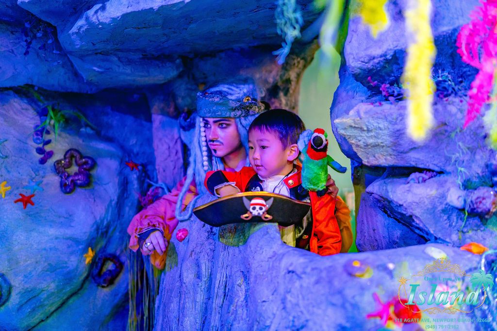 A real Mermaid and Pirate Party at Once Upon an Island