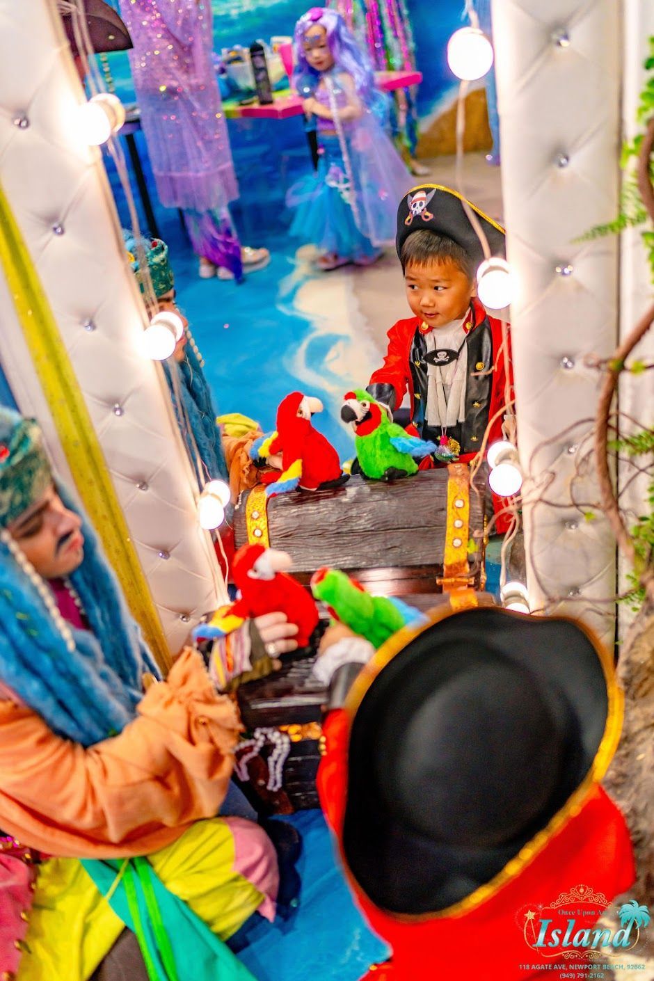 A real Mermaid and Pirate Party at Once Upon an Island