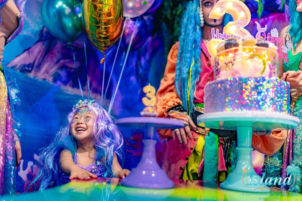 A real Mermaid and Pirate Party at Once Upon an Island