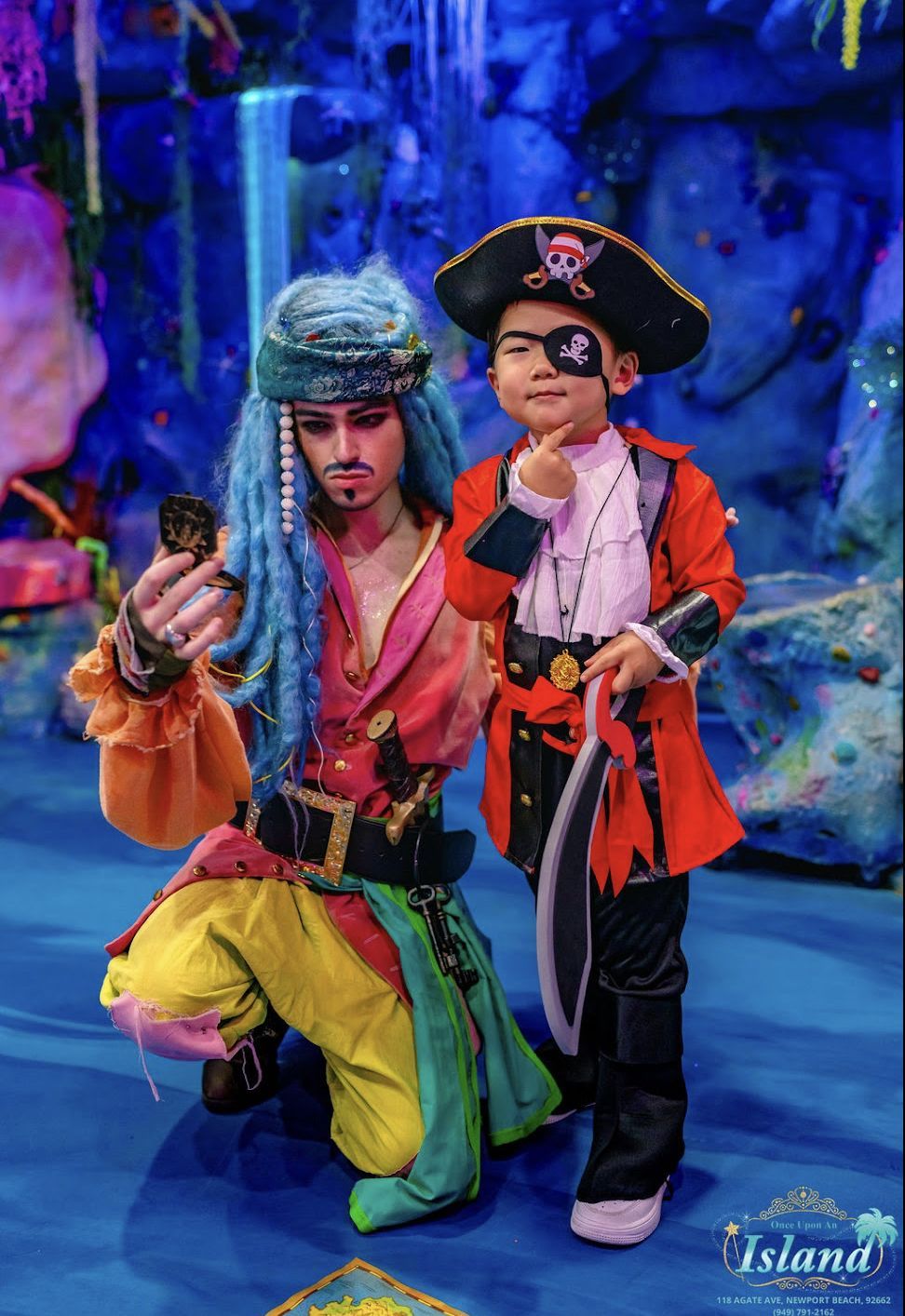 A real Mermaid and Pirate Party at Once Upon an Island