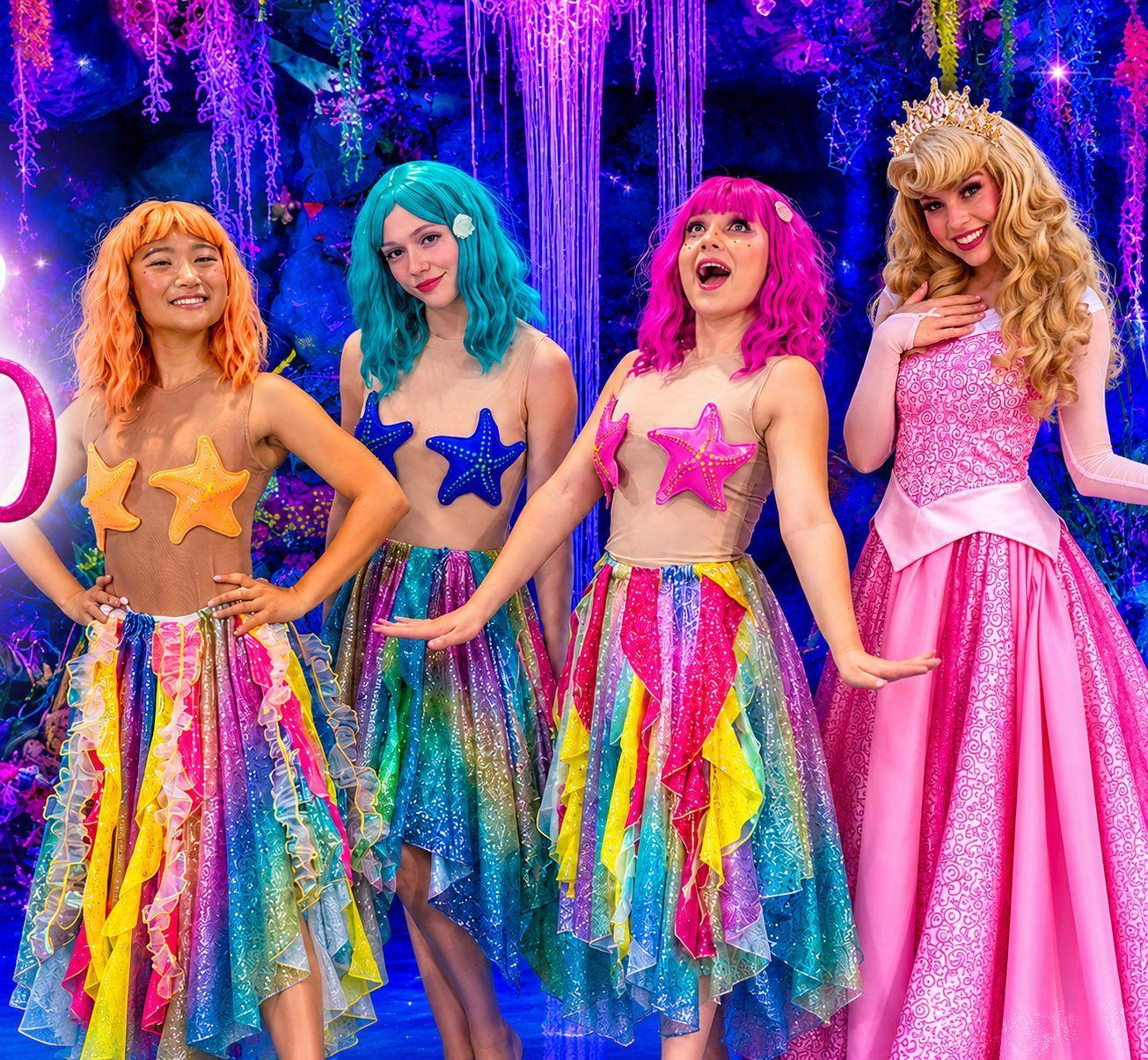 Real Princess Tea Party moments at Once Upon an Island