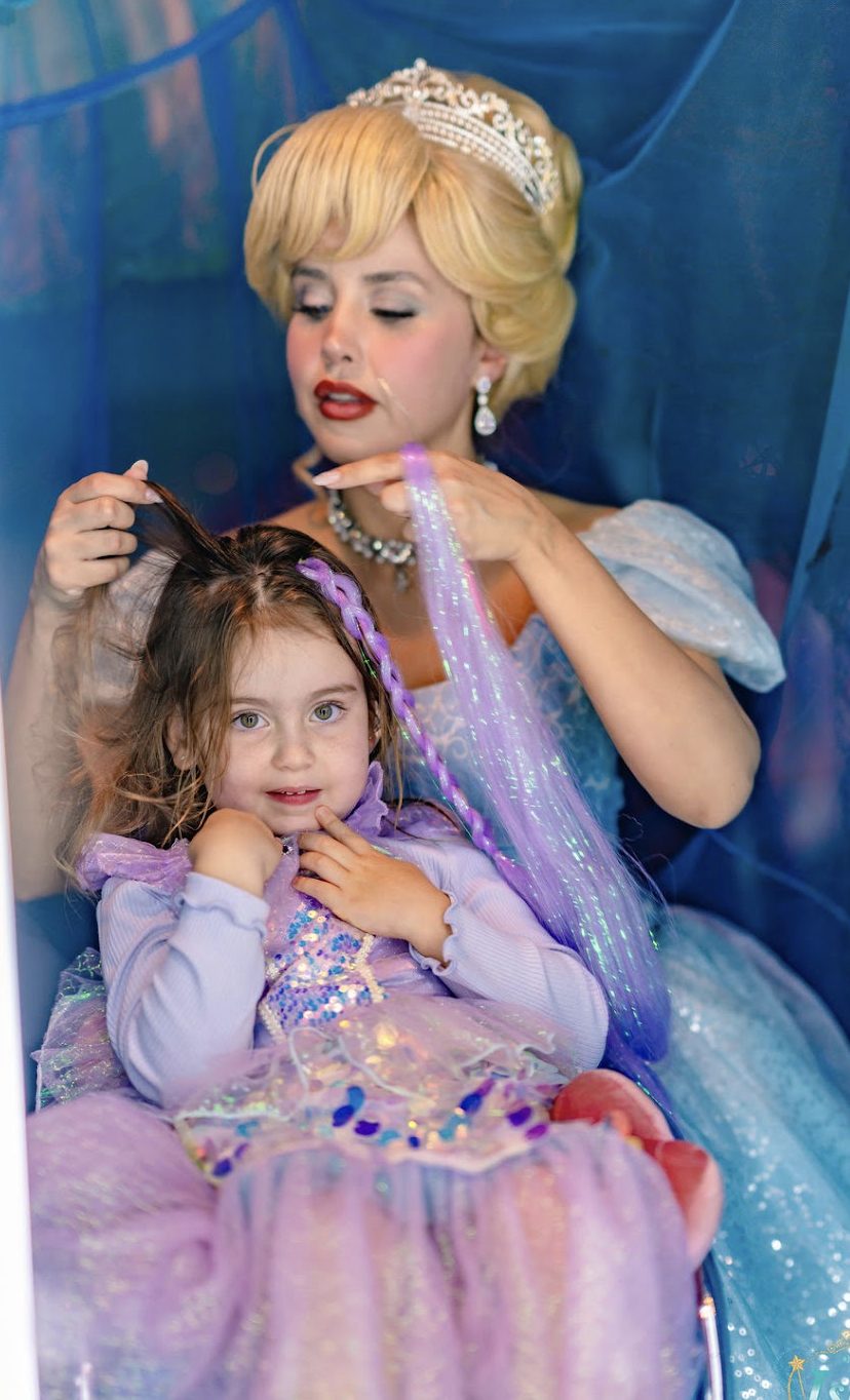 Real Princess Tea Party moments at Once Upon an Island