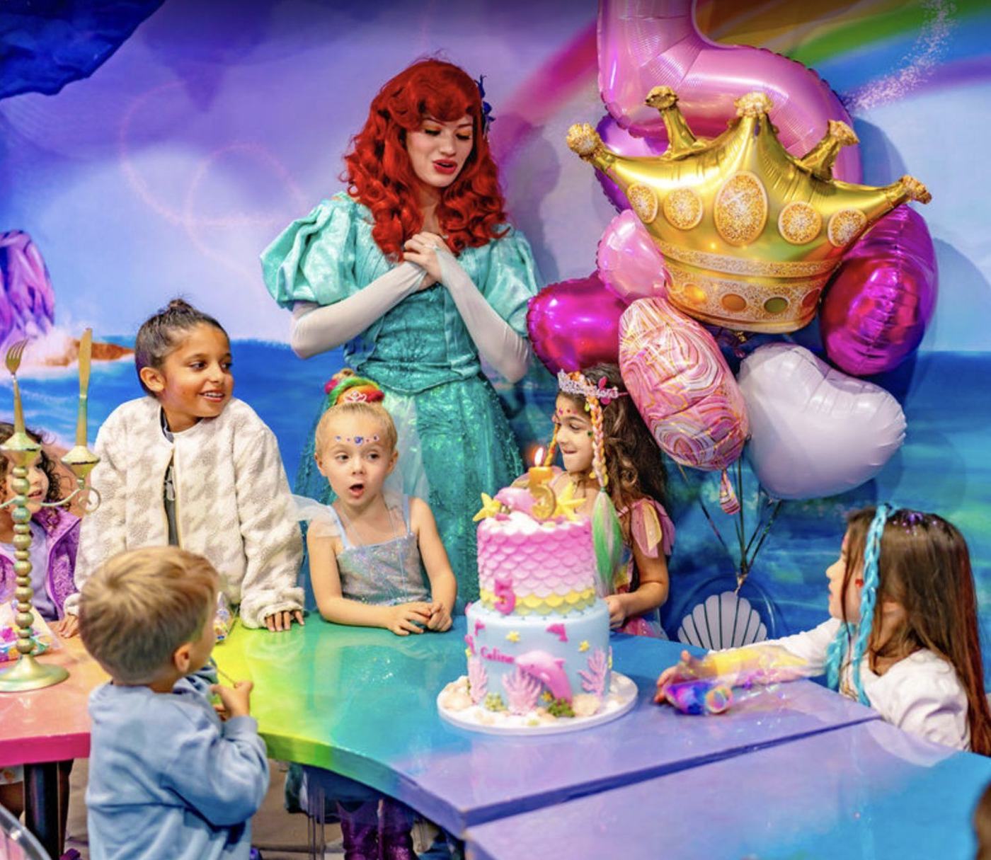 Real Princess Tea Party moments at Once Upon an Island