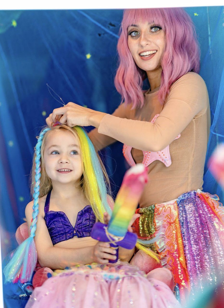 Real Princess Tea Party moments at Once Upon an Island