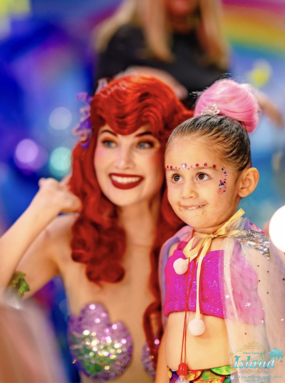 Real Princess Tea Party moments at Once Upon an Island