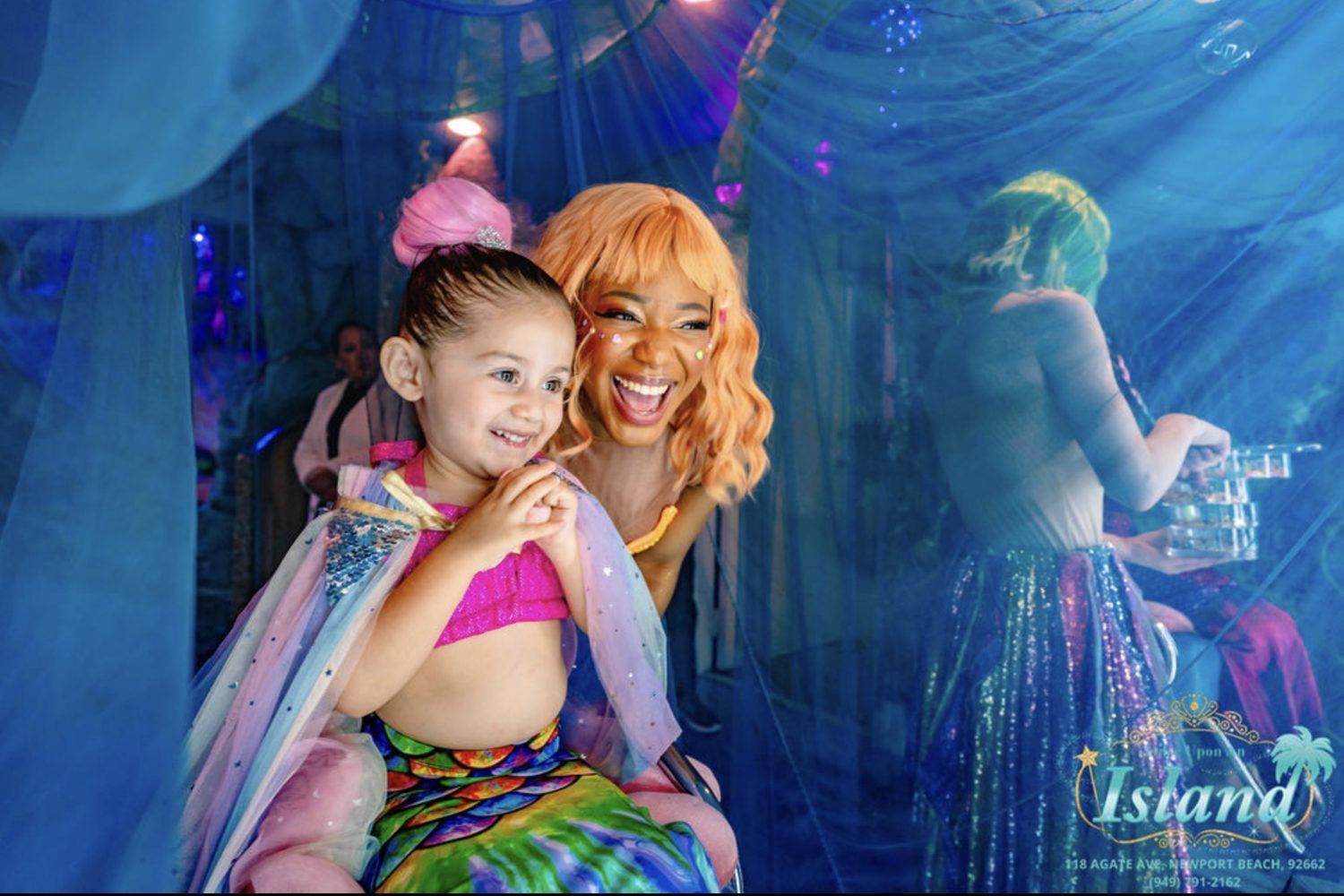 Real Princess Tea Party moments at Once Upon an Island
