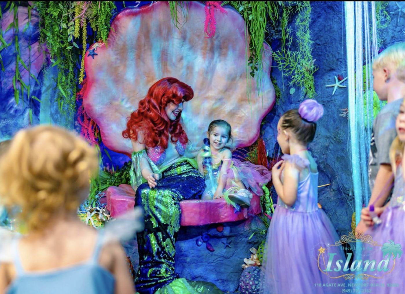 Real Princess Tea Party moments at Once Upon an Island