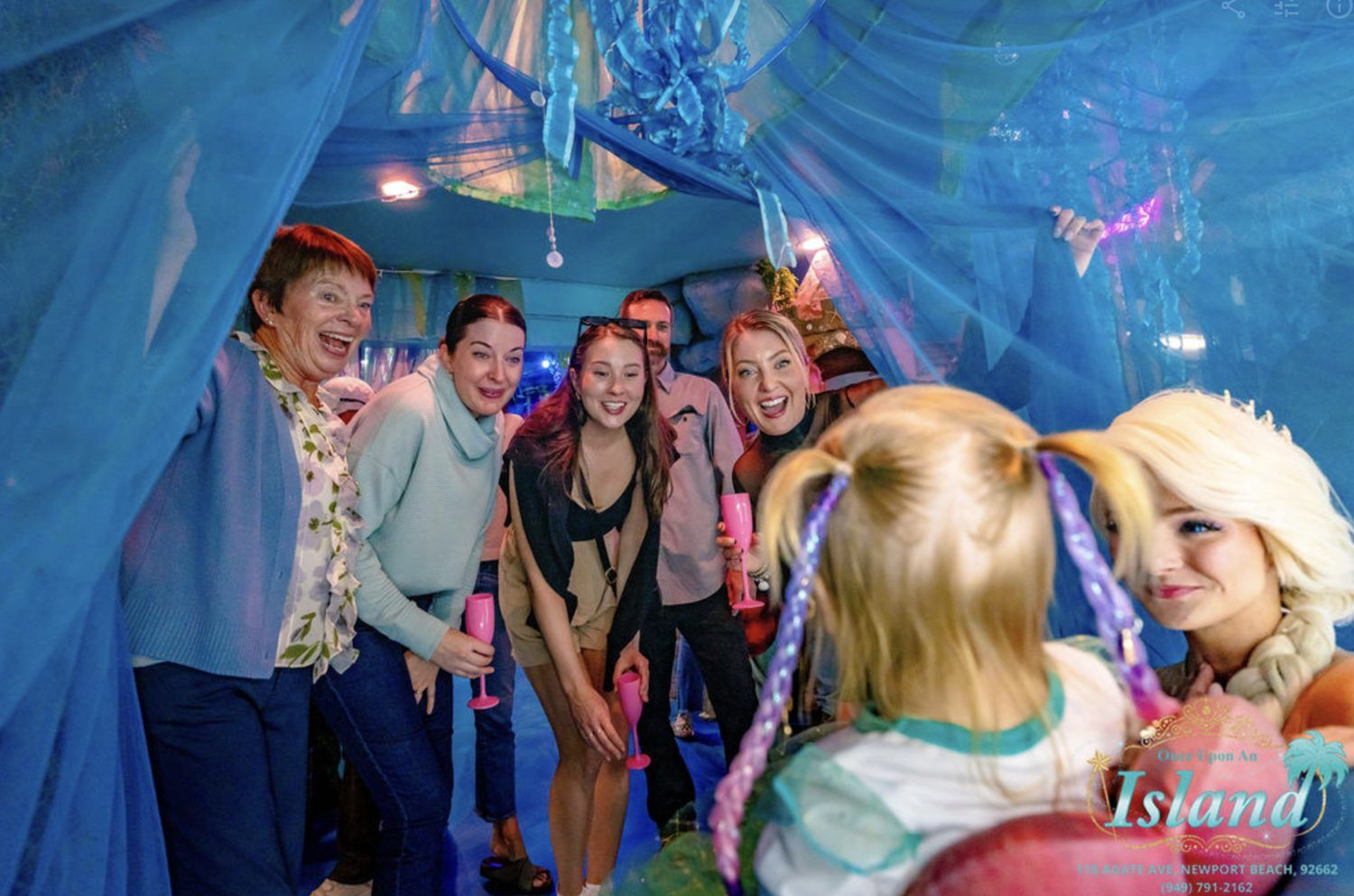Our characters host parties here every week