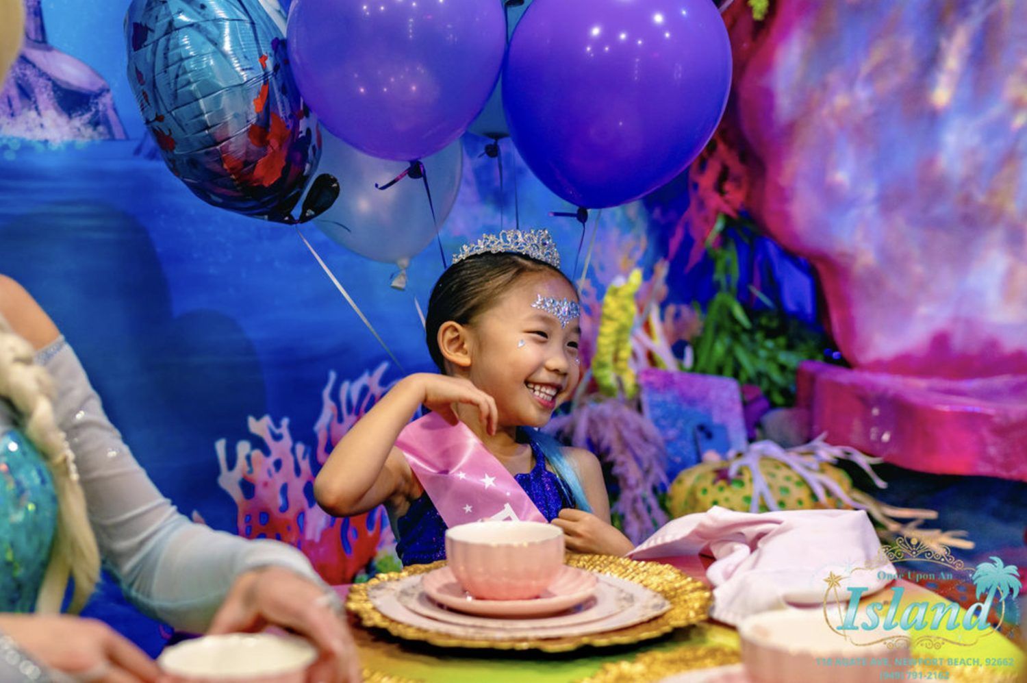 Real Princess Tea Party moments at Once Upon an Island