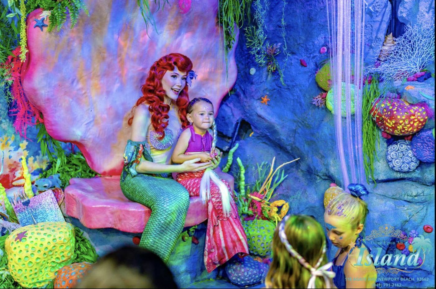 Real Princess Tea Party moments at Once Upon an Island