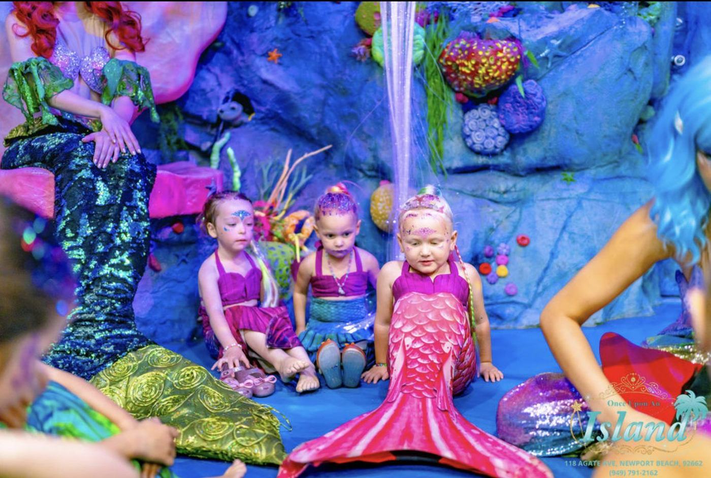 Real Princess Tea Party moments at Once Upon an Island