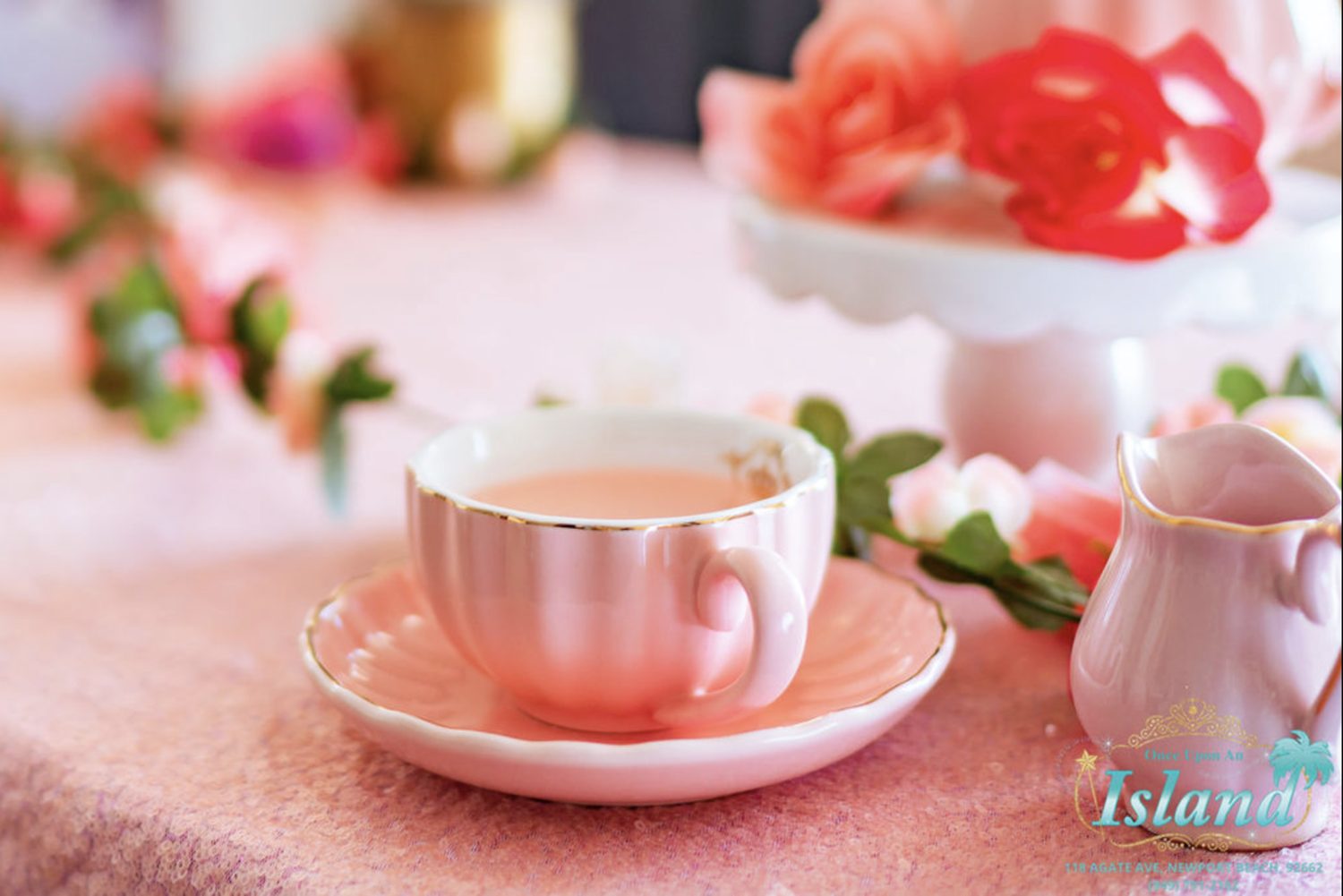 Real Princess Tea Party moments at Once Upon an Island