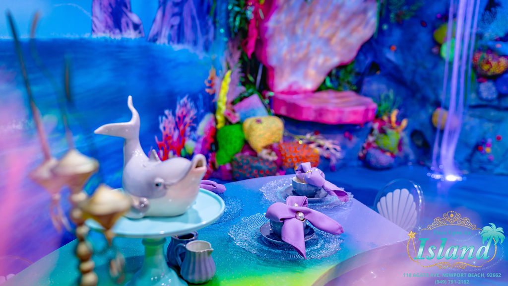 A real mermaid transformation at Once Upon an Island