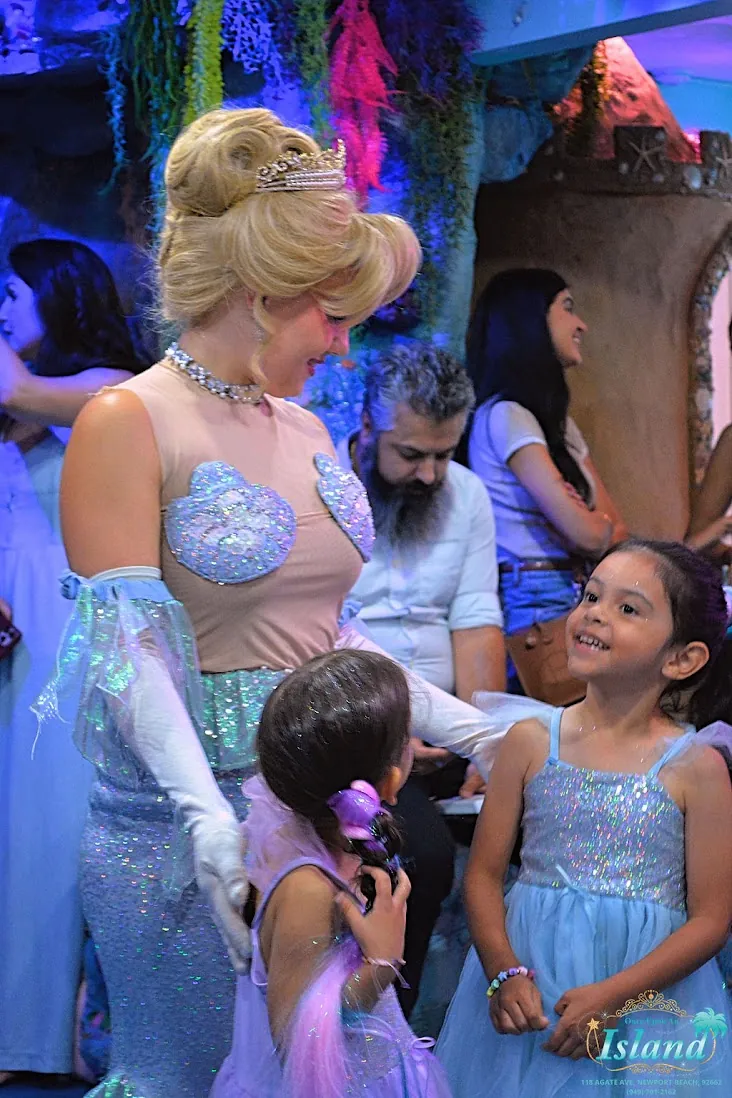 Real Ultimate Princess Tea Party moments at Once Upon an Island