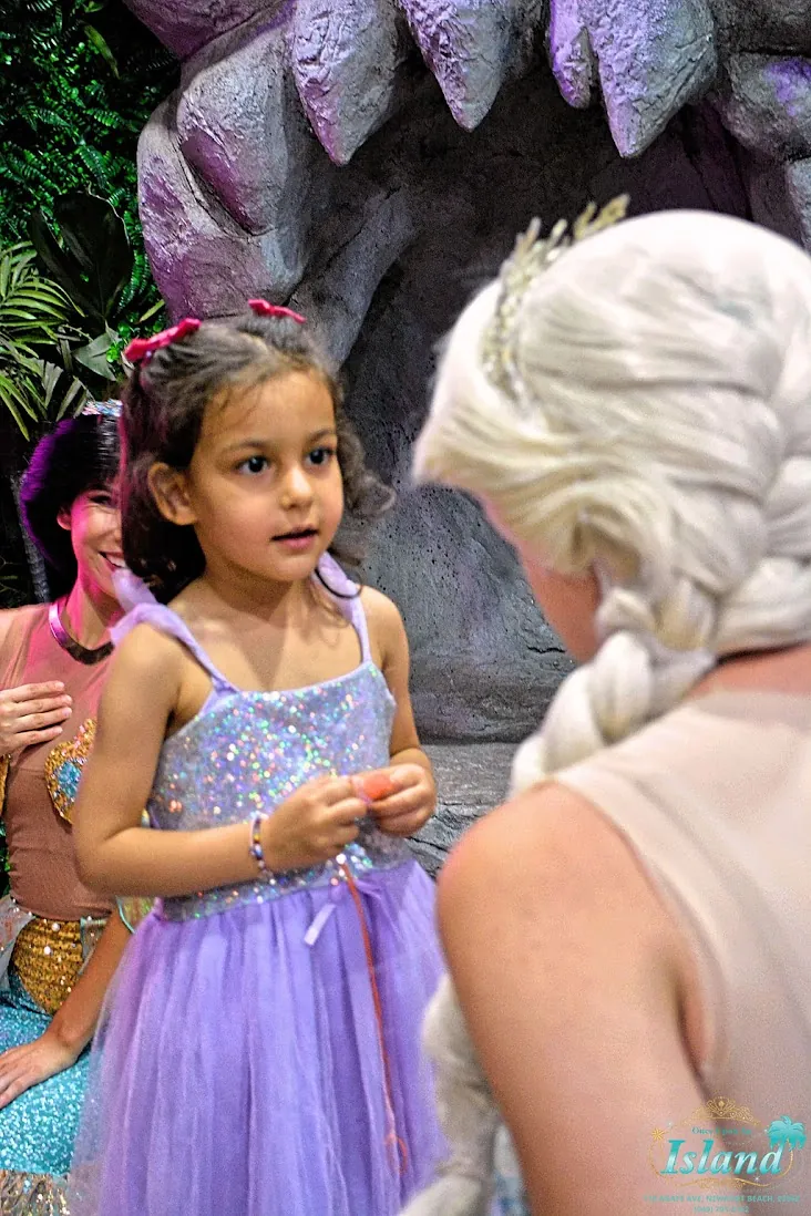 Real Ultimate Princess Tea Party moments at Once Upon an Island