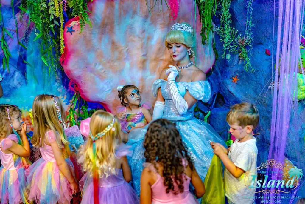 Real Ultimate Princess Tea Party moments at Once Upon an Island