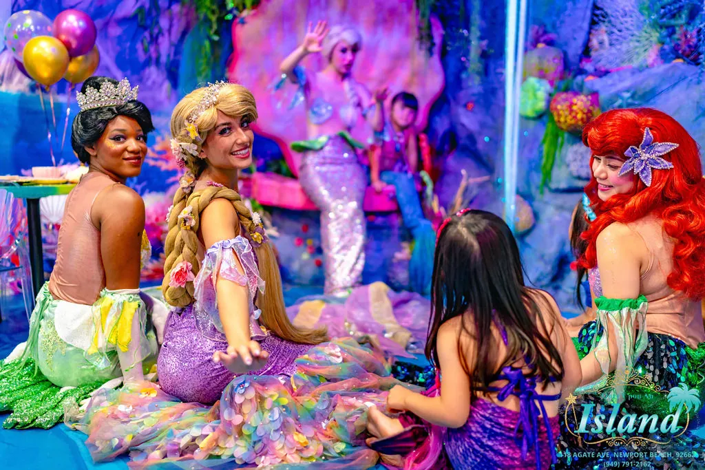 Real Ultimate Princess Tea Party moments at Once Upon an Island