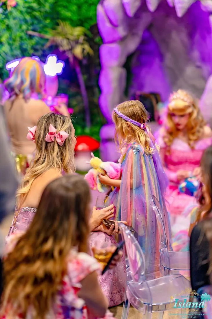 Real Ultimate Princess Tea Party moments at Once Upon an Island