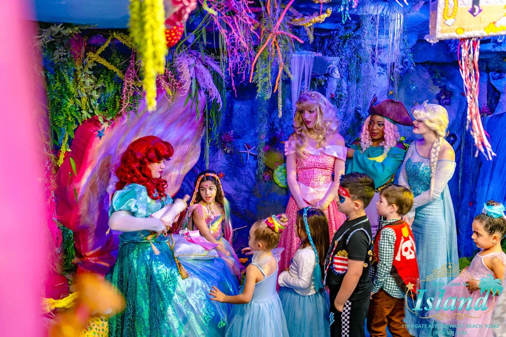 Real Ultimate Princess Tea Party moments at Once Upon an Island