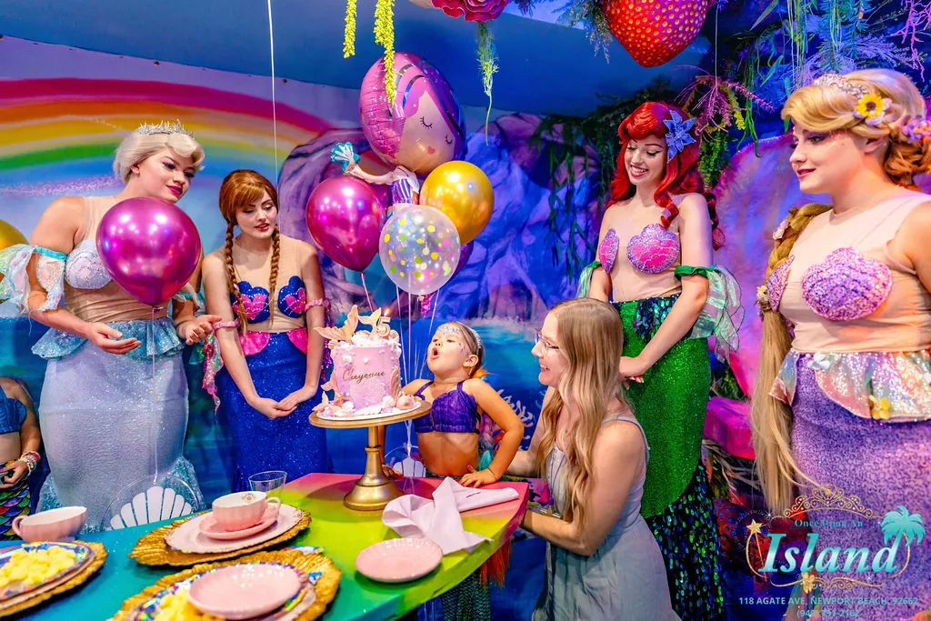 Real Ultimate Princess Tea Party moments at Once Upon an Island