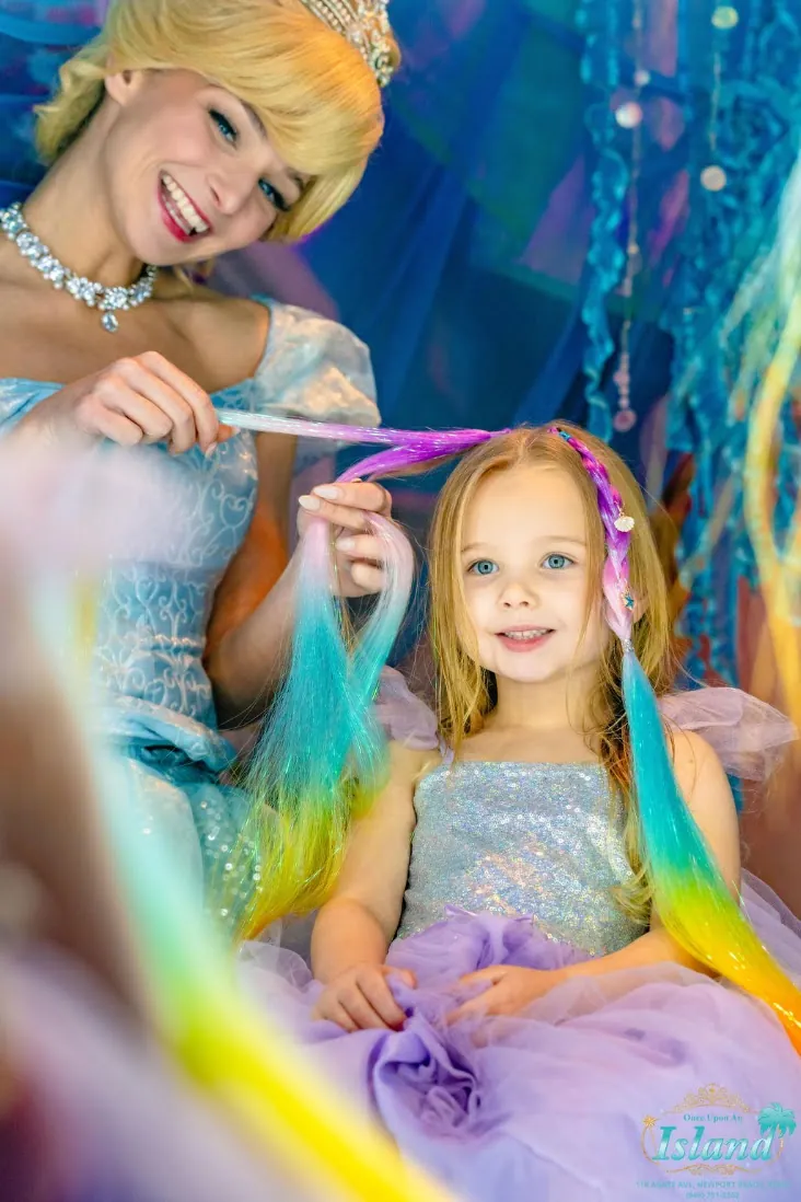 Real Ultimate Princess Tea Party moments at Once Upon an Island