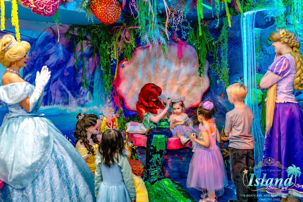 Real Ultimate Princess Tea Party moments at Once Upon an Island