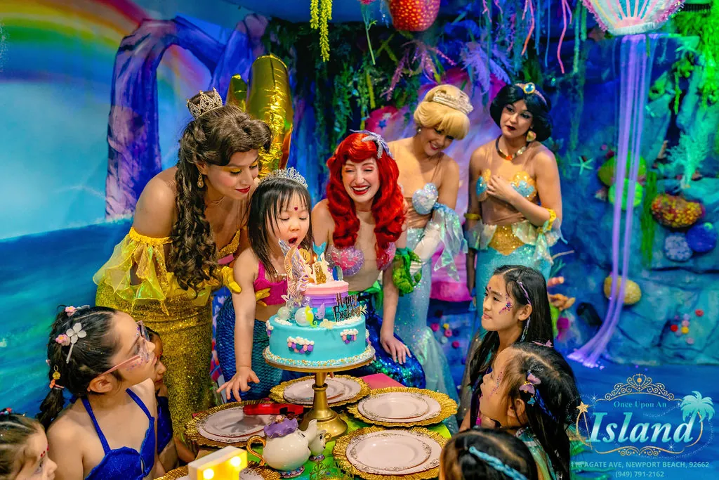 Real Ultimate Princess Tea Party moments at Once Upon an Island