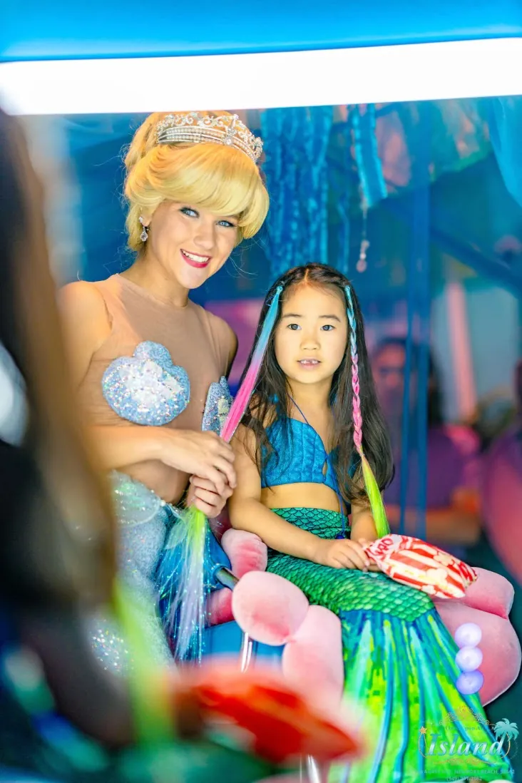 Real Ultimate Princess Tea Party moments at Once Upon an Island