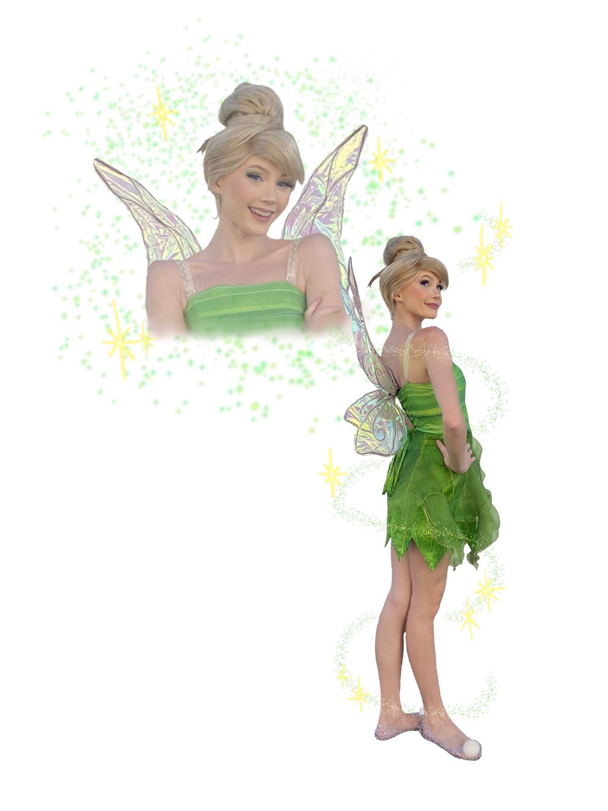An Once Upon an Island traveling character, available for birthday parties across Orange County