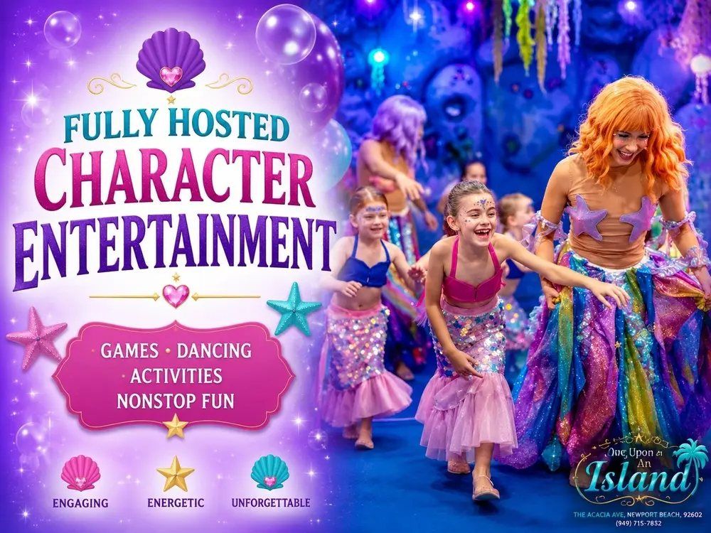 What every Signature Mermaid Party includes, card 7