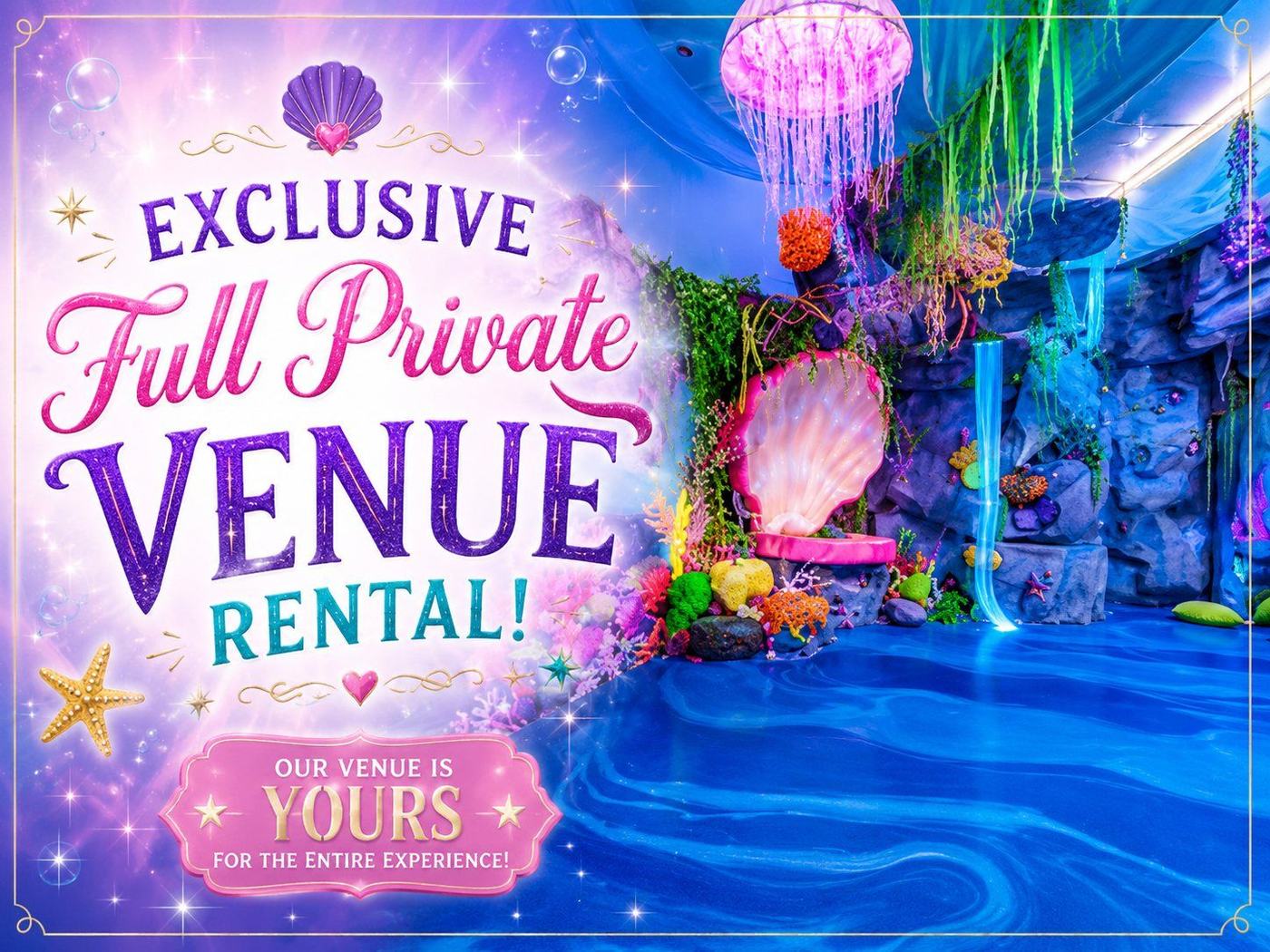 What every Mermaid and Pirate Party includes, card 2