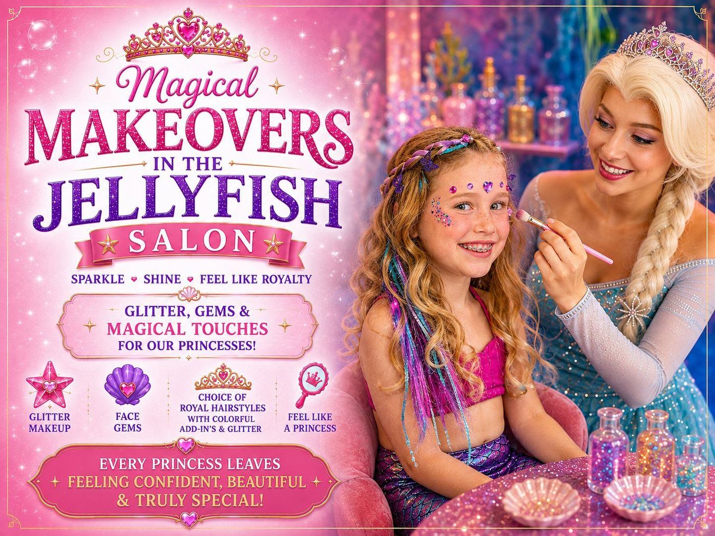 What every Princess Tea Party includes, card 8