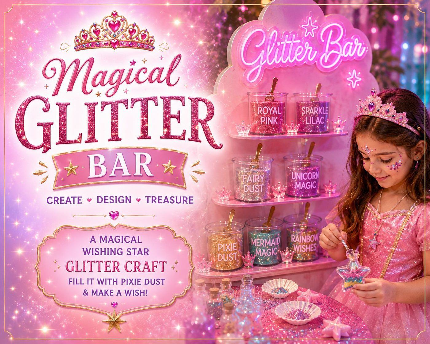 What every Princess Tea Party includes, card 9